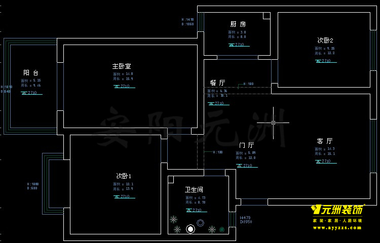 3室2廳1廚1衛